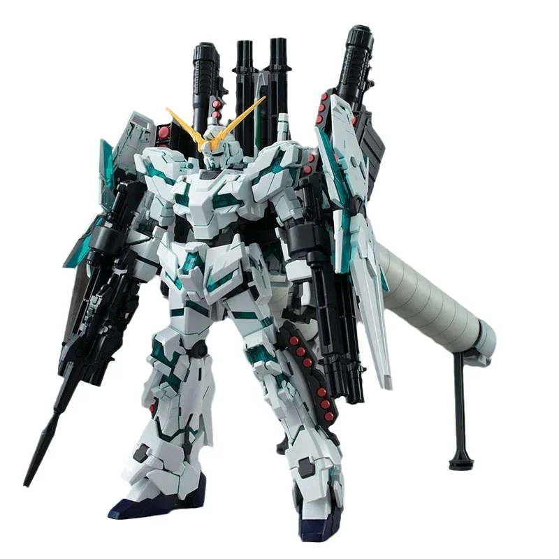 Bandai Originale GUNDAM Anime Modello HGUC 1/144 RX-0 COMPLETO ARMOR UNICORN GUNDAM DESTROY MODE Action Figure Giocattoli Regali per I Bambini