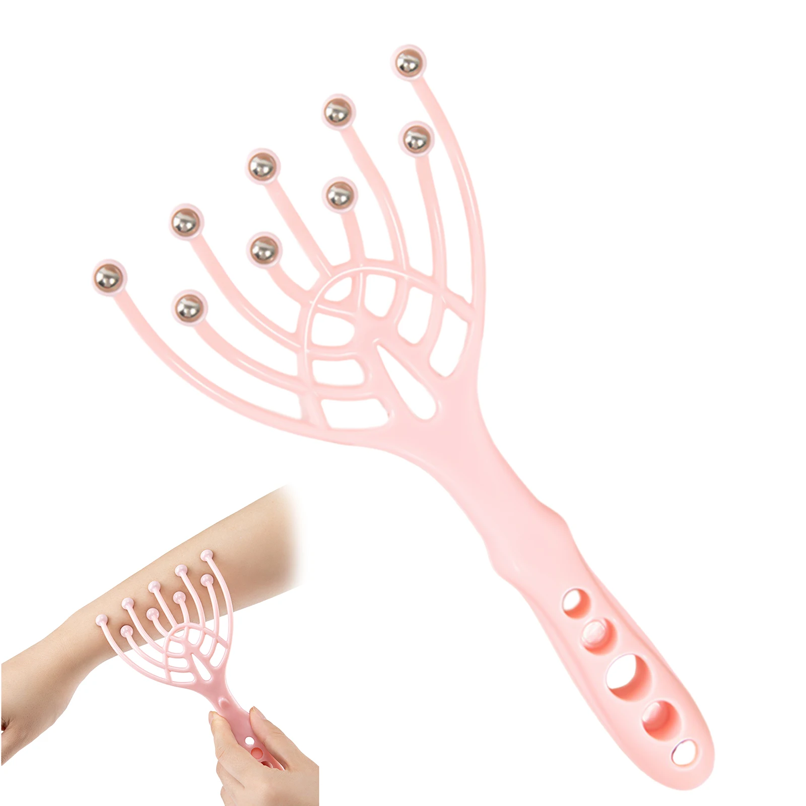 Nine Claw Scalp Massager Relaxation & Stress Reduction Tool for Hair Massage Hair Head Care