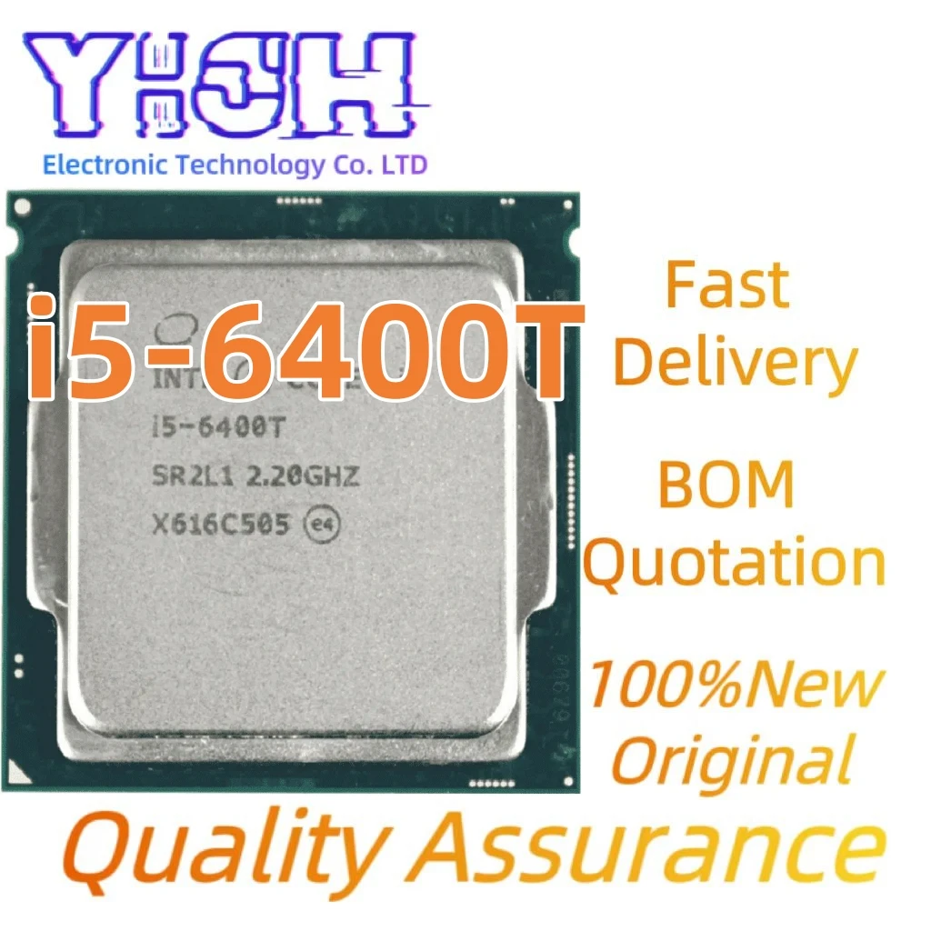 

i5-6400T SR2L1 4 ядра 4 потока FCLGA1151 14 нм 2,8 ГГц 6 МБ L3 Настольный компьютер i5 6400T FCLGA1151 6400 T