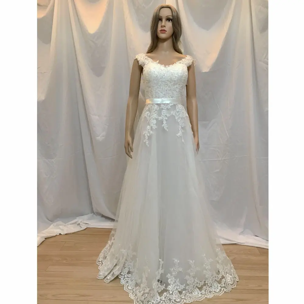 

Instock Now kisswhite Stock Sample Cleanrance Lace Cheap Bridal Dresses Siz 6 bridal dresses