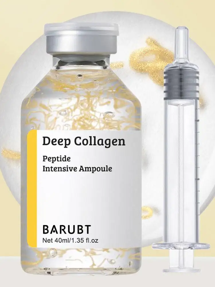 Korea Silk Peptide Intensive Lifting Ampoule Anti Aging Serum z kompleksem peptydów kolagenowych, ujędrniające i nawilżające serum do pielęgnacji skóry 40ml — 2