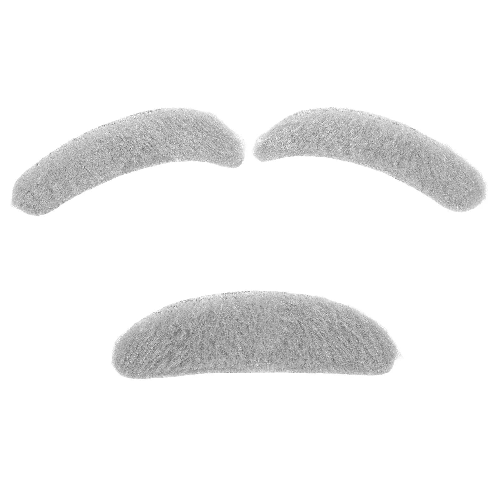 

1 комплект, набор из искусственной бороды и усов, костюм на Хэллоуин, праздничное платье, реалистичный вид, удобный материал, легко носить