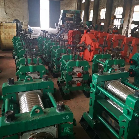 Steel re rolling mill machinery rebar production steel line machine to manufacture metal rods for sale