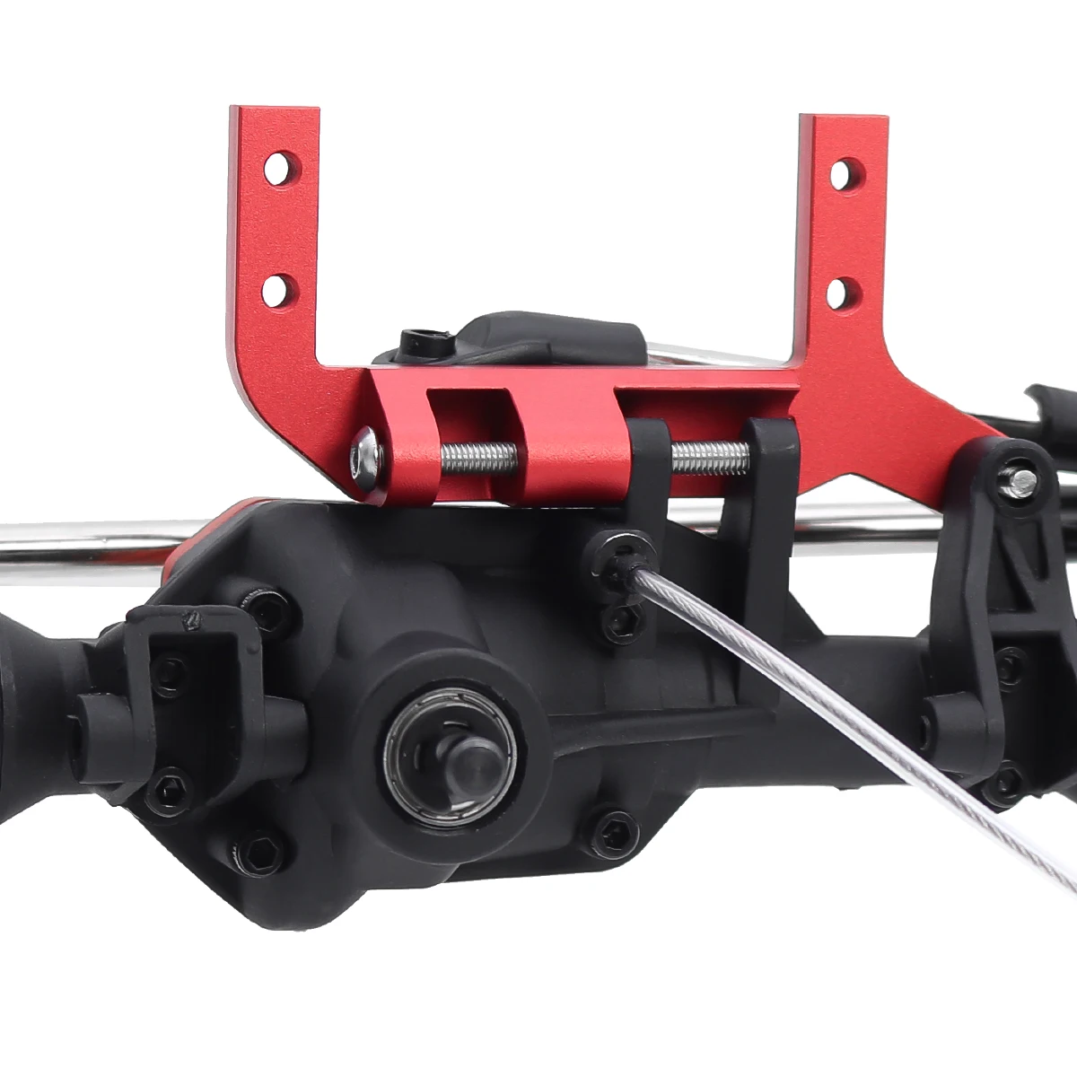 TRX4 CNC Aluminium Alloy Servo Mount Brackets Stand Fit TRX-4 Axle Bracket For 1/10 RC Crawler Car Upgrade Parts