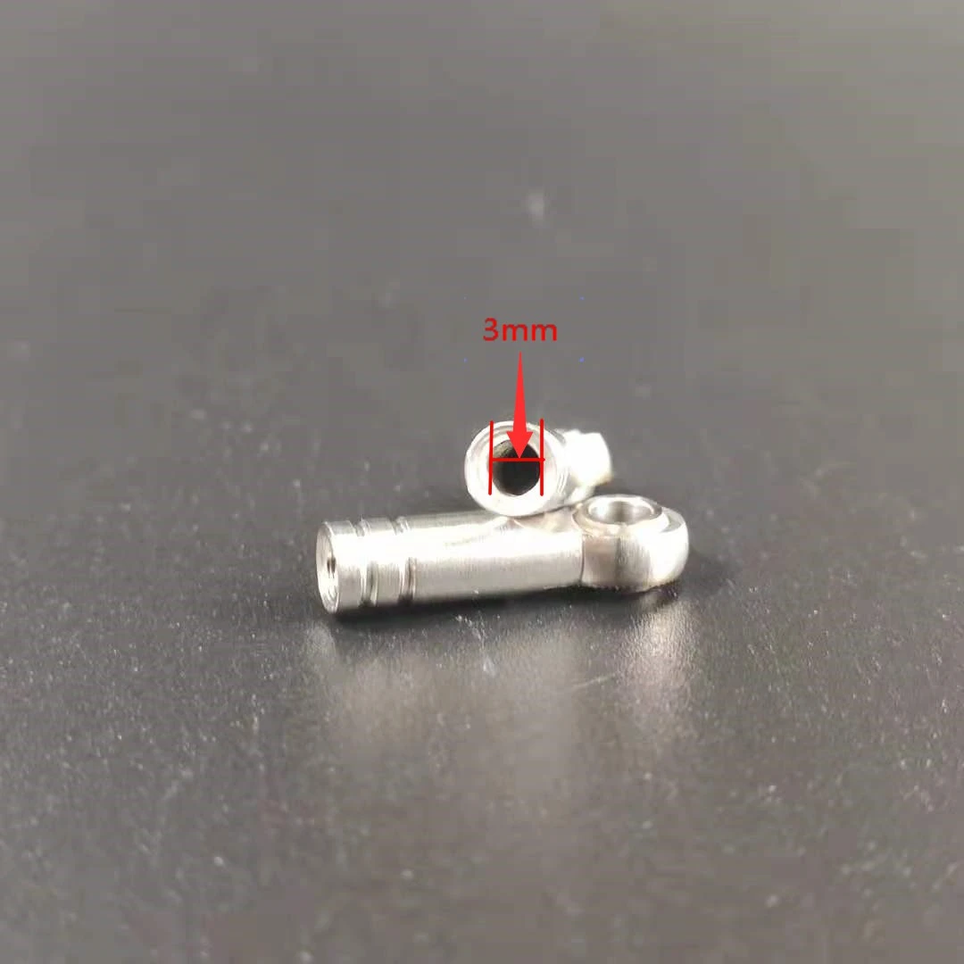 RC 1/14 1 Stück 3mm Lasergeschweißtes Gelenkstange für Tamiya Hydraulikbagger, Lader, Muldenkipper, für VOLVO Kipper DIY-Teile – Detail 5