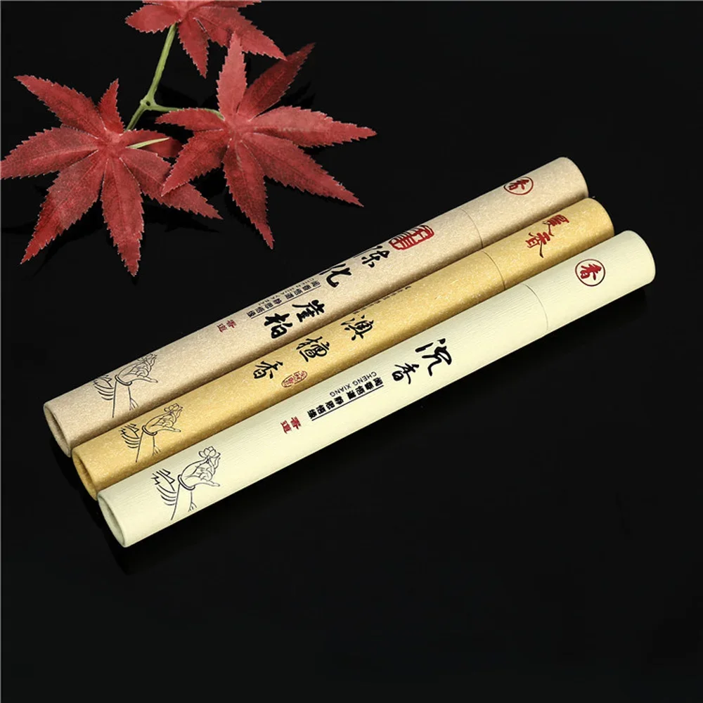 20g/Box Incense Stick Sandalwood Wormwood Household Joss-stick Refreshing Scent Tranquilize Mind Incense For Home Office Bedroom