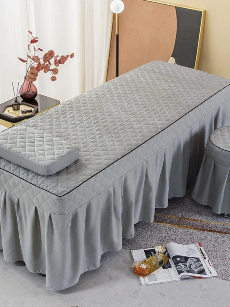 

Комплект постельного белья Beau Salon для массажных кабинетов и медицинских учреждений, всесезонный, из полиэстера, с пододеяльником и простыней