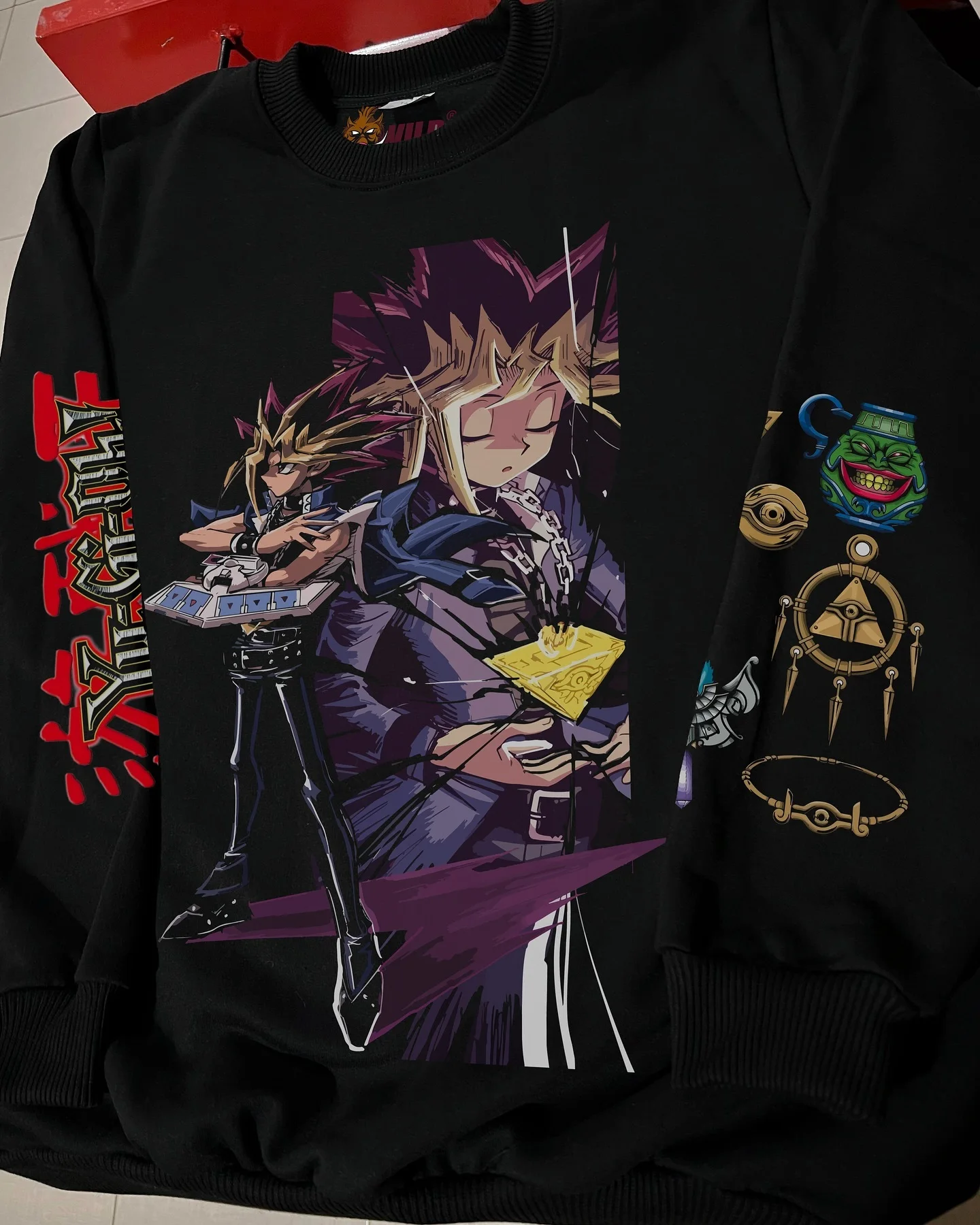 

Yu-Gi-Oh anime graphic t shirts high street oversized t shirt couples classics pro choice cotton long sleeved vintage y2k tops