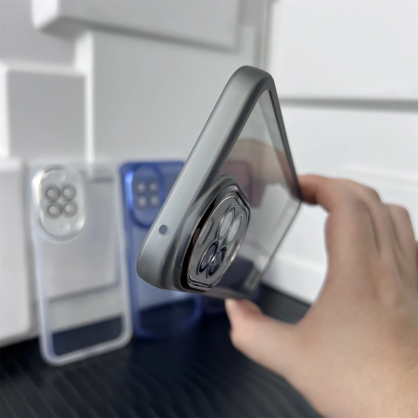 الغطاء الخلفي لهواوي نوفا 14 برو الترا 14Pro 14Ultra Nova14 5G سيليكون تصفيح إطار الكاميرا واضح الاكريليك عدسة فيلم جراب هاتف