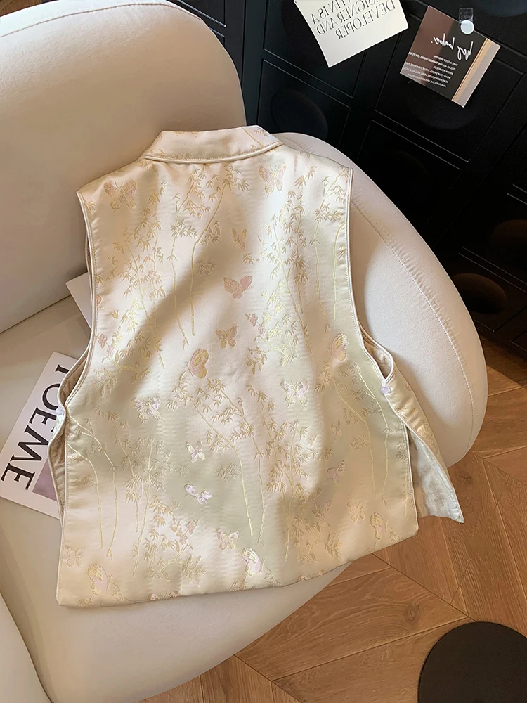 

New Sle Chinese National Embroidered Patchouli Jaet Men Women Autumn Design Vintage Versatile Outerwear