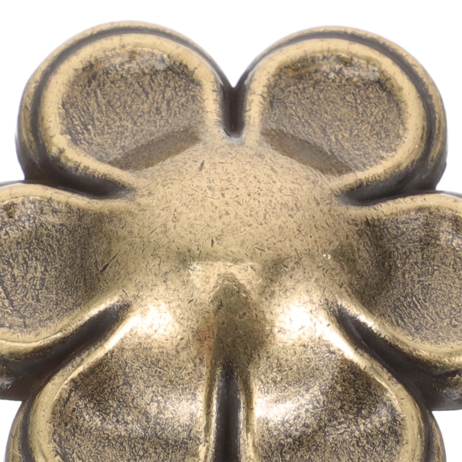

Single Hole Zinc Alloy Cabinet Drawer Knob 35MM Vintage Flower Shape Pull Handle for Furniture Hardware
