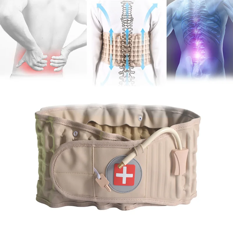 حزام خصر قطني قابل للنفخ، حزام جر للذكور والإناث، حماية خصر قابلة للنفخ