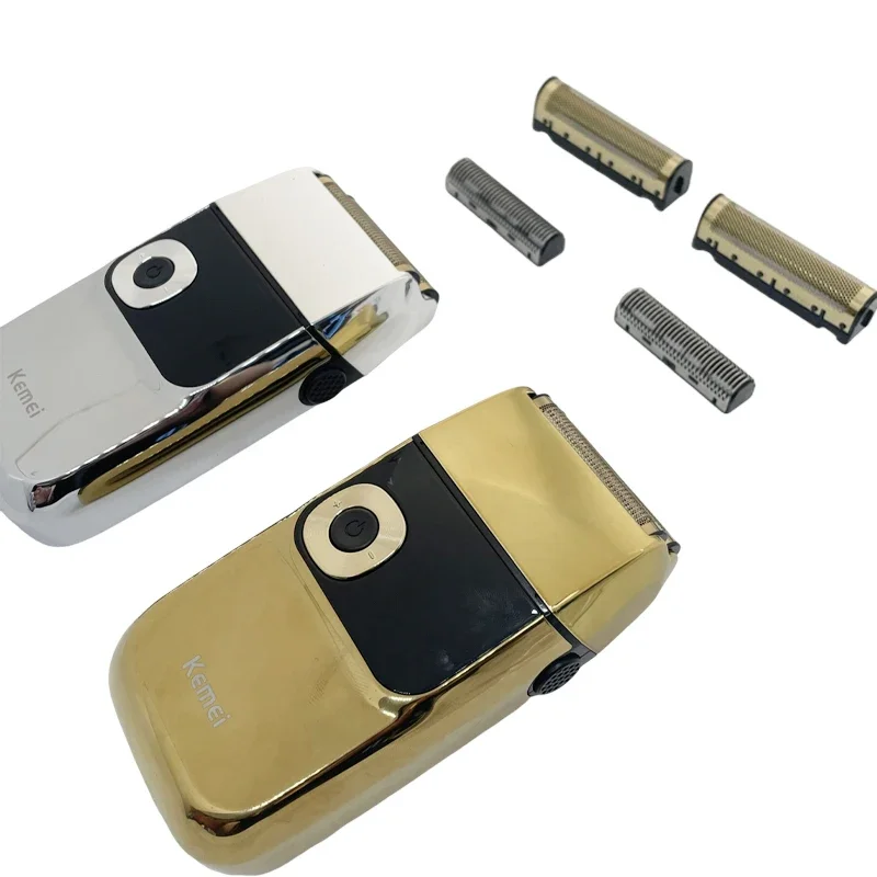 Kemei Original Electric Shavers Blades Golden Foil Knife Net and Cutter Head Suitable for KM-2026 KM-2028 Floating Razor