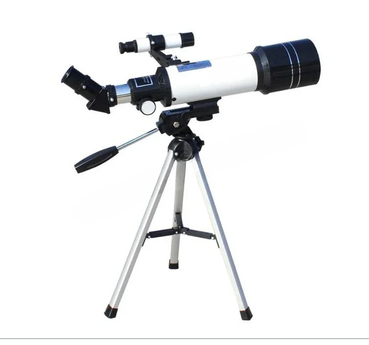 Refractive astronomical telescope 70mm aperture 70F400 full image dual purpose astronomical observation telescope