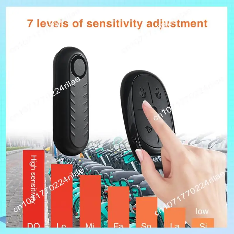 Sensor de vibración antirrobo para bicicleta A17Z, protección de seguridad para motocicleta eléctrica, Scooter, alarmas antirrobo