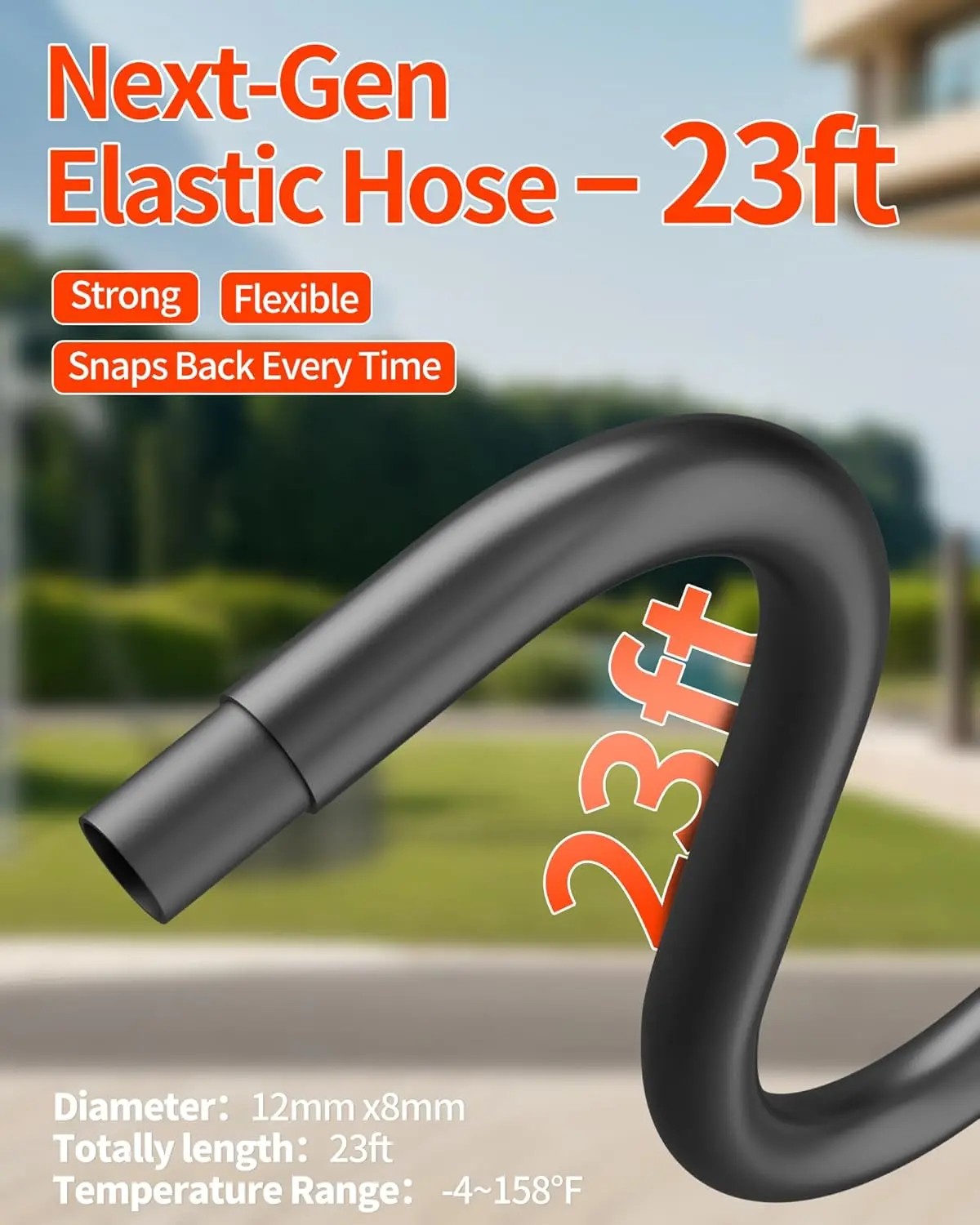 Batteriebetriebener Hochdruckreiniger, 1100 PSI, 2,4 GPM, 21 V kabelloser Handheld mit 6-in-1-Düse und Schaumstoffkanone