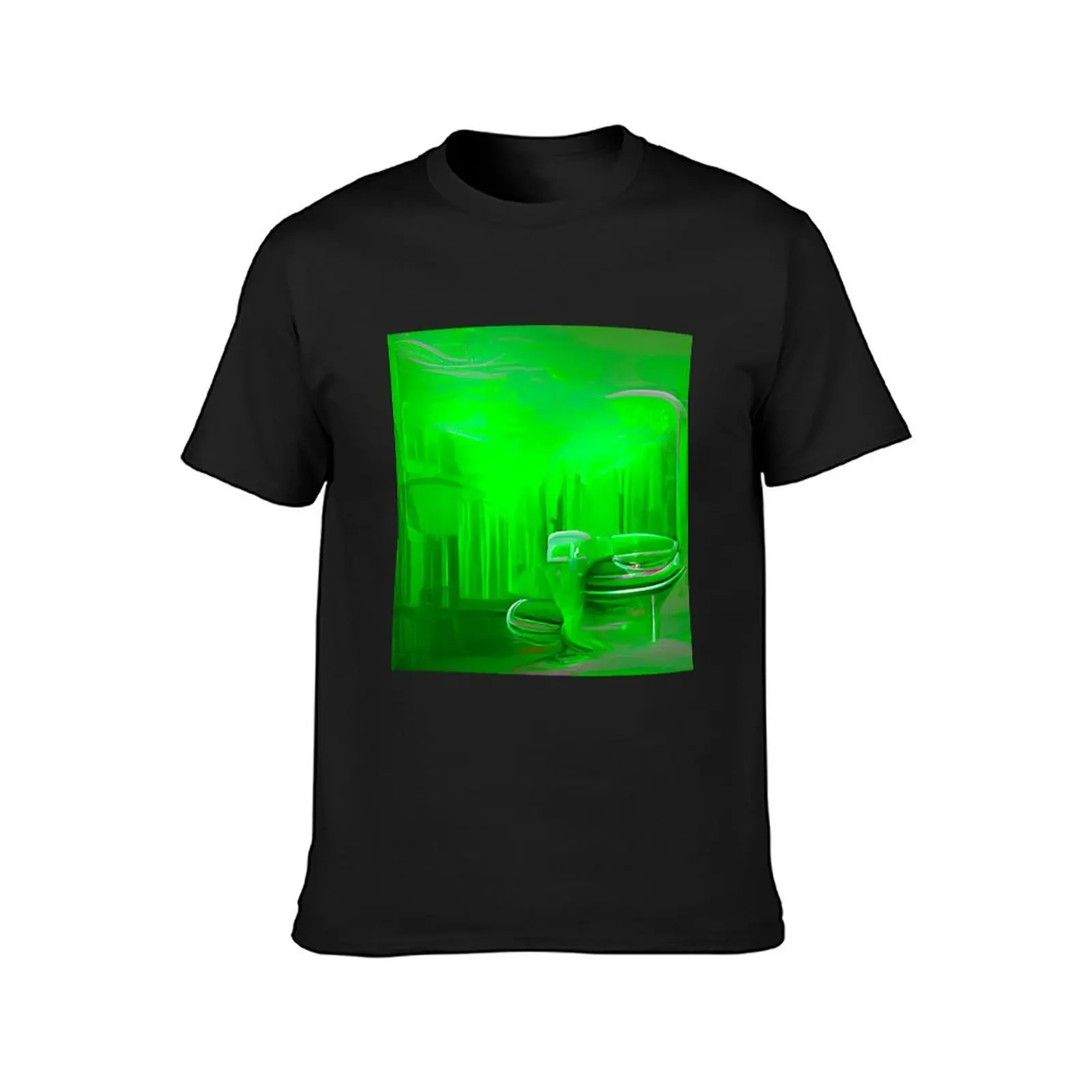 Emerald Elegance: Intricate Green Pattern Design T-Shirt cute tops Aesthetic clothing sublime anime mens graphic t-shirts