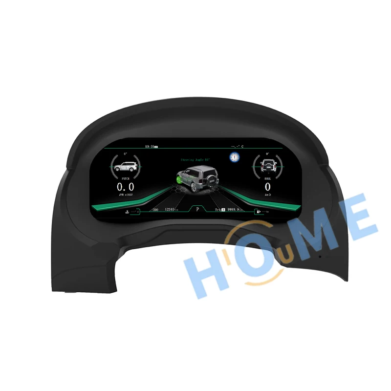 Digital Dashboard Panel Virtual Instrument Cluster CockPit LCD  Screen Speedometer For Mitsubishi Pajero 2008-2018