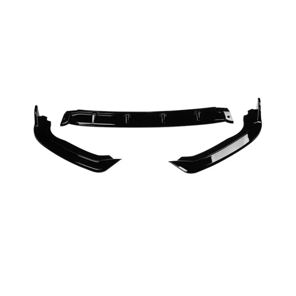 For Honda Fit Jazz 2018 To 2020 Front Bumper Lip Chin Spoiler Deflector Protector Guard Decoration  Diffuser Cover Trim Body Kit