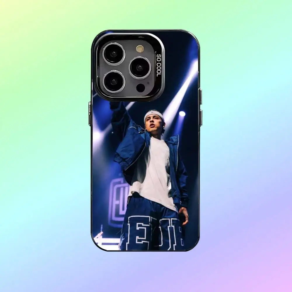 Singer t-Trueno Phone Case For iPhone17,16,15,14,13,12,11 Colorful Silver Phone case Funda Cover