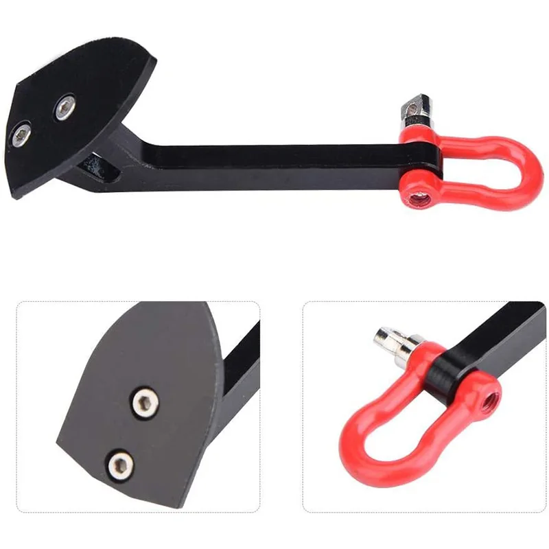 Mejores OFERTAS 1/10 coche trepador de control remoto cabrestante de anclaje de Metal herramienta de tierra para Axial SCX10 D90 CC01 Traxxas TRX4