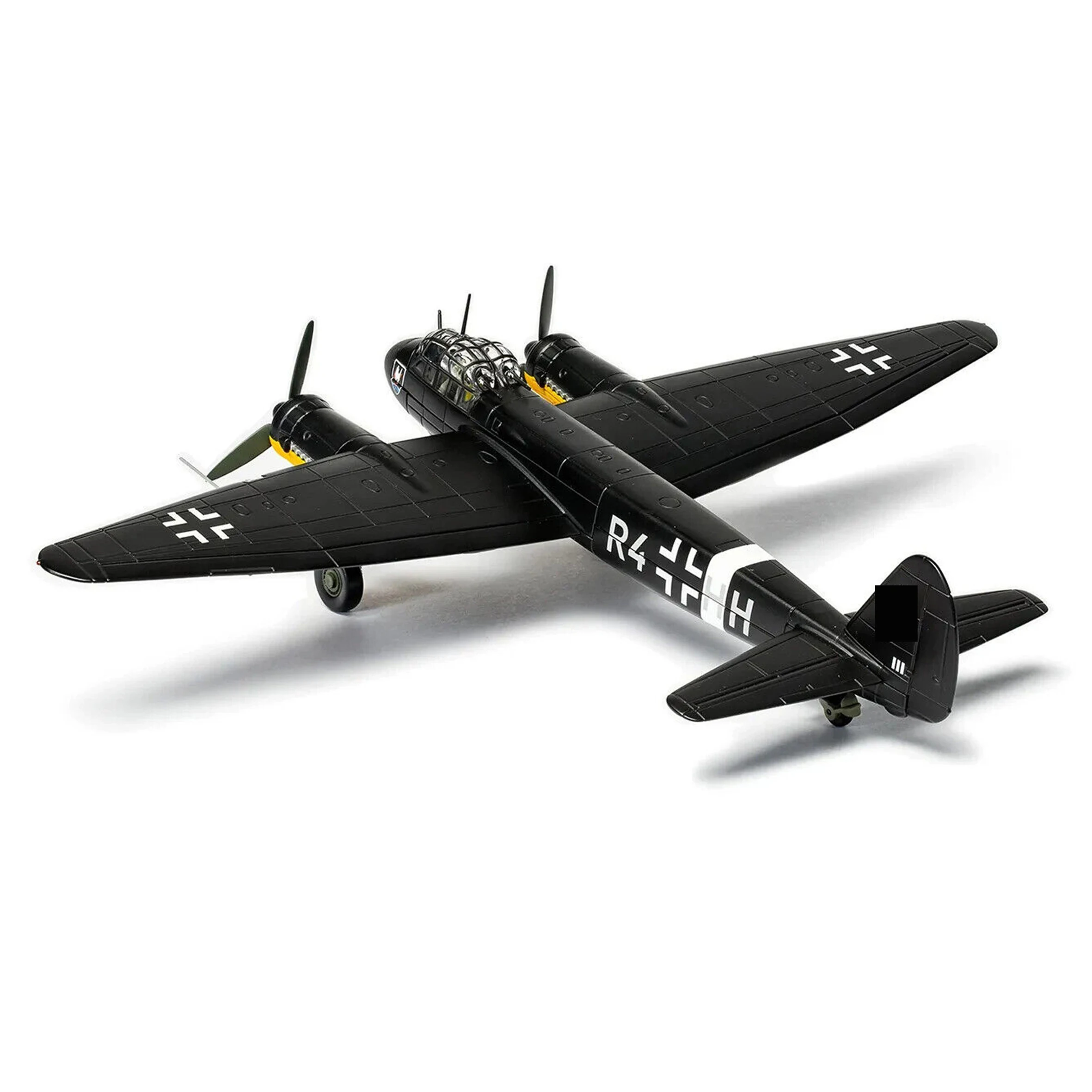 1/72 AA36713 German Ju-88C-6 bomber model Sicily 1942 Alloy finished aircraft model