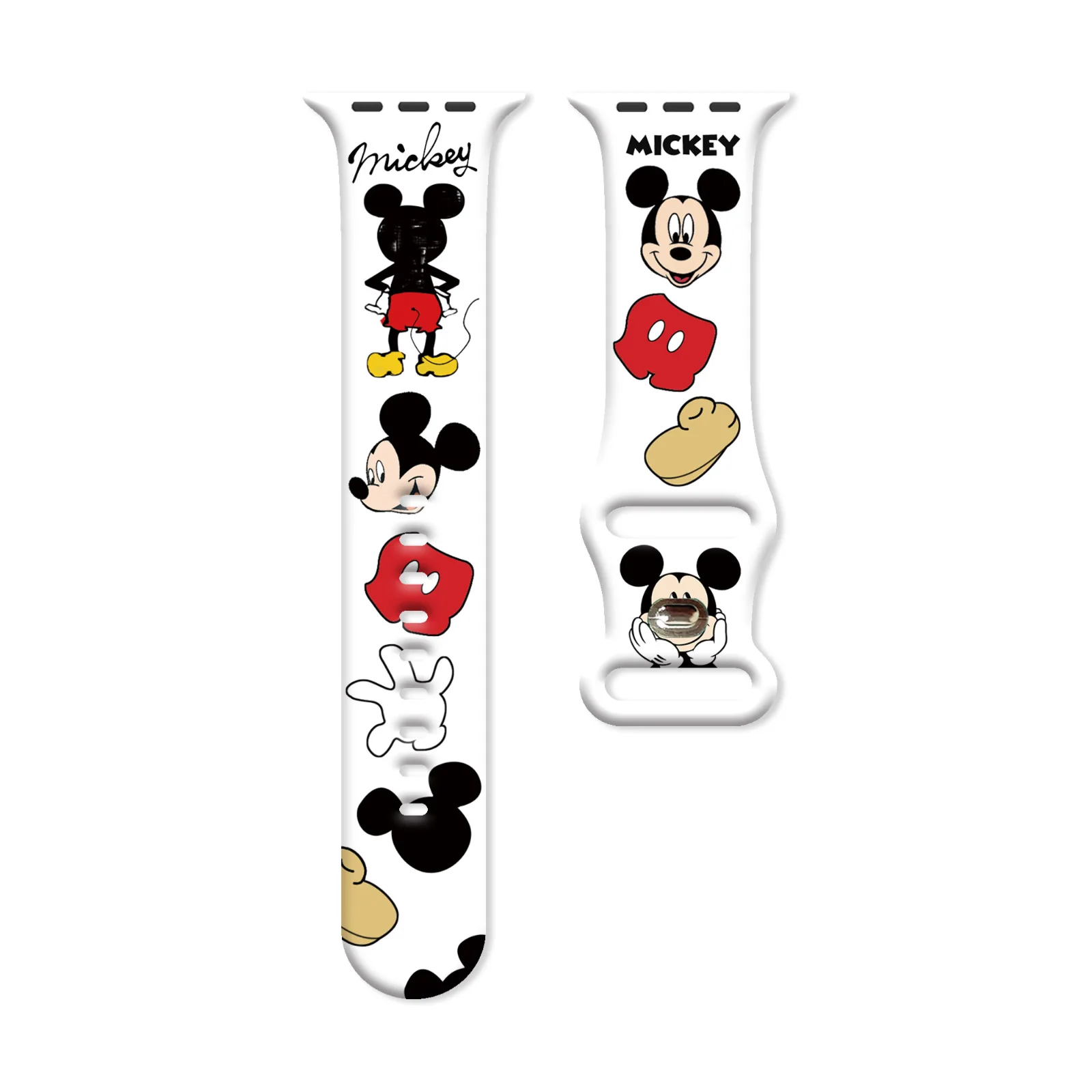 

Disney Series Printed Watch Strap Suitable For Apple Watch 11/10/9/8 Band Silicone Strap Replaceable iWatch 46mm/44mm/42mm/41mm