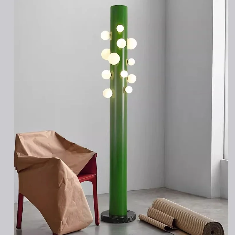 BELLE Nordic Green Floor Lamps Designer Creativity Living Rooms Bedrooms Hotels Villas Minimalist Artistic Lighting Fixtures