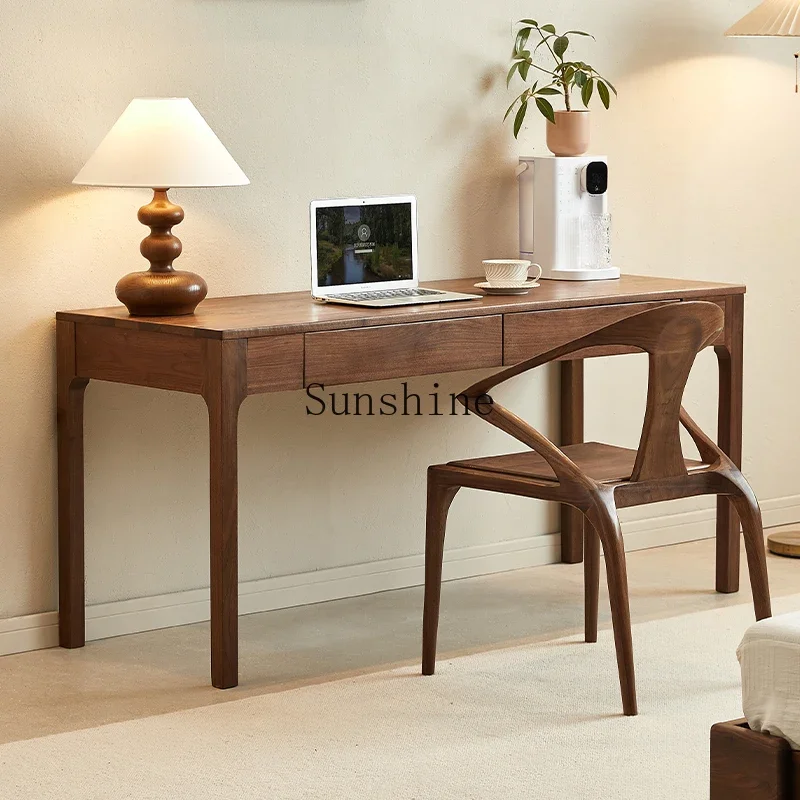 North American Black Walnut Desk Modern Simple Home Desk