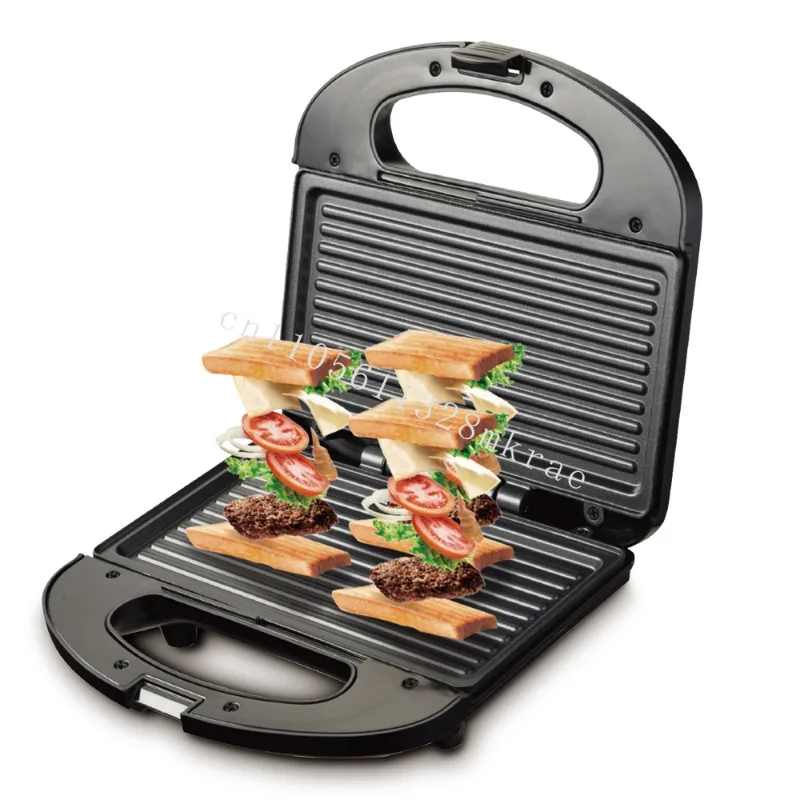 

New Sandwich Machine R.2527 Sandwich with Durable Non-Stick Coating Double-Sided Heating and Uniform Heating