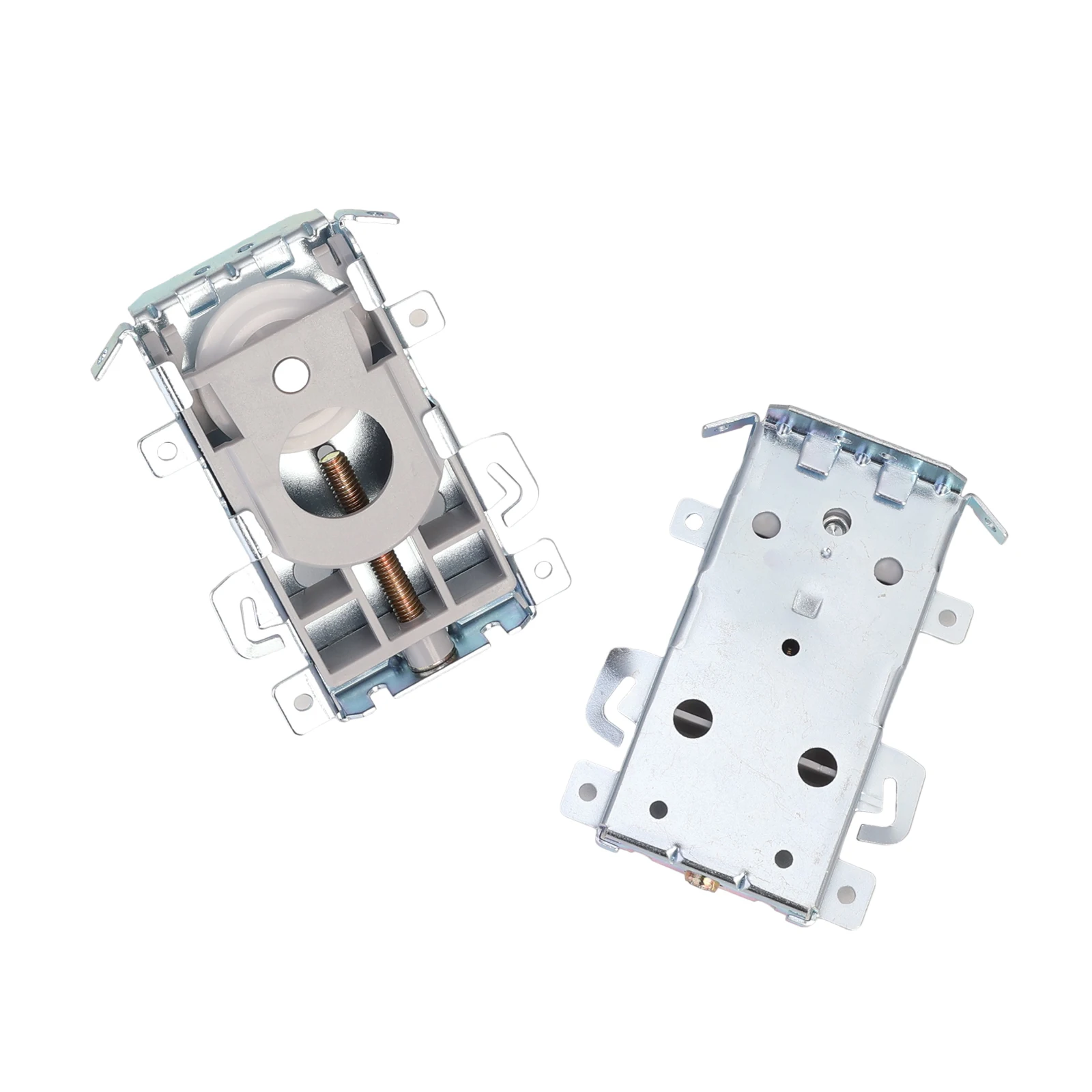 2Pcs Sliding Door Pulley Door Bottom Roller Systems Wheel Accessories for Kitchen Bathroom Cabinet Door Hardware Humid Settings