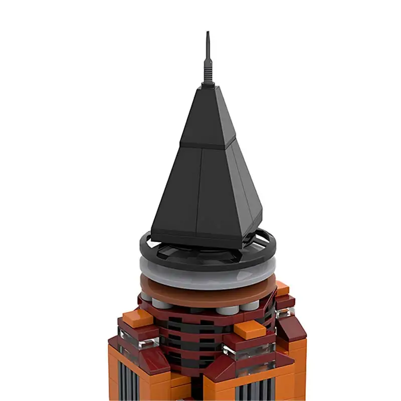 Stadt Serie Messe Tower Baustein DIY Ziegel 1,650th Skala Berühmte Architektur Modell Desktop Dekoration Puzzle Spielzeug Geschenke