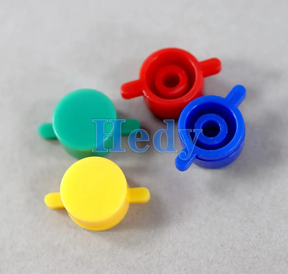 2ชุดสำหรับ SNES Super NES พลาสติกปุ่ม ABXY สำหรับ Nintendo Super Famicom Controller