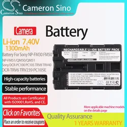 CS  Camera Battery for sony NP-FM30 FM50 FM51 QM50 QM51 Fits DCR-PC100 -PC105 TRV8 TRV40 TRV438E PC115E TRV230E TRV6 TRV239 A1U