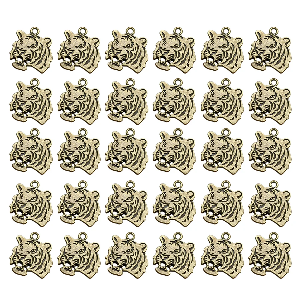 

30 Pcs Jewlery Charm Pendant Accessories Jewelry Making Pendants DIY Charms Office Alloy