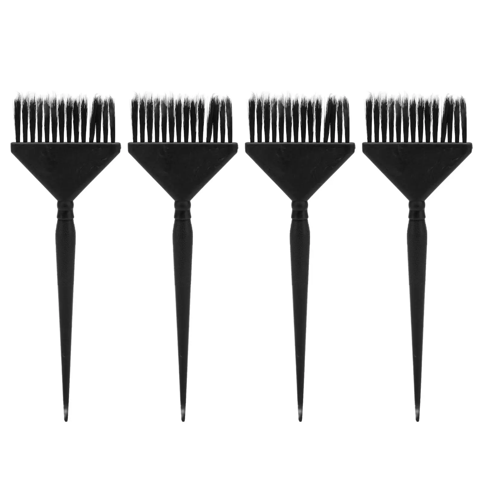 Portable Wide Hair Dye Brush for salon for barber , Even Coloring Pointed Tail, Easy to Clean ABS Nylon