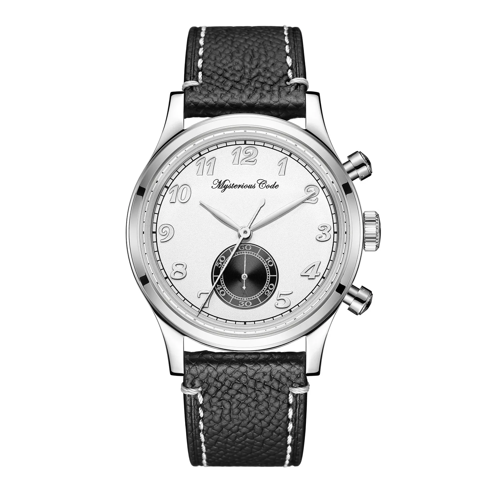 MysteriousCold New Men's Watches 38mm Luxury Quartz Chronograph Watch VK64 Movement Sapphire Crystal 5ATM Waterproof Wristwatch
