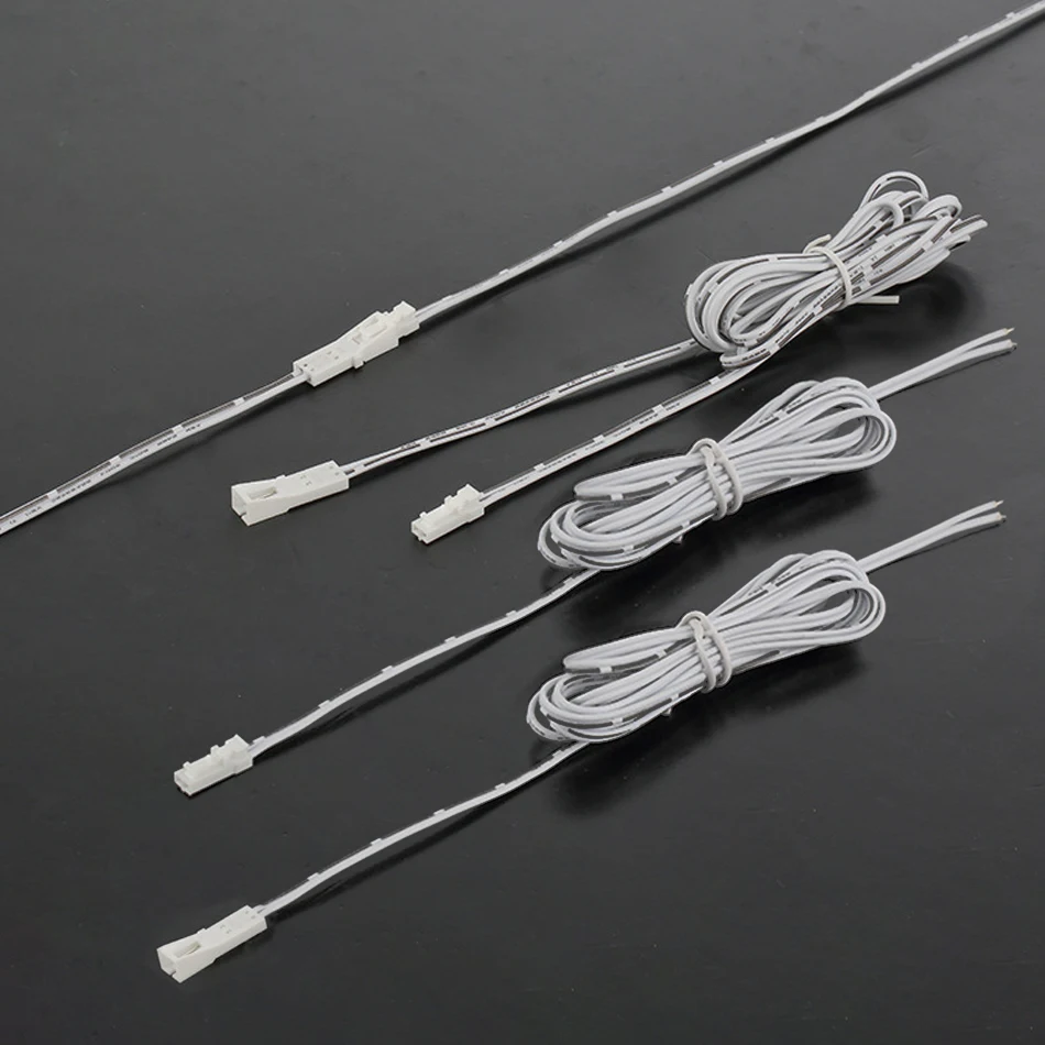 2m DuPont Connector Cable 2 Pin Port Male Female Connection Line Cabinets Wardrobe Power LED Strip Lights Extension Docking Wire