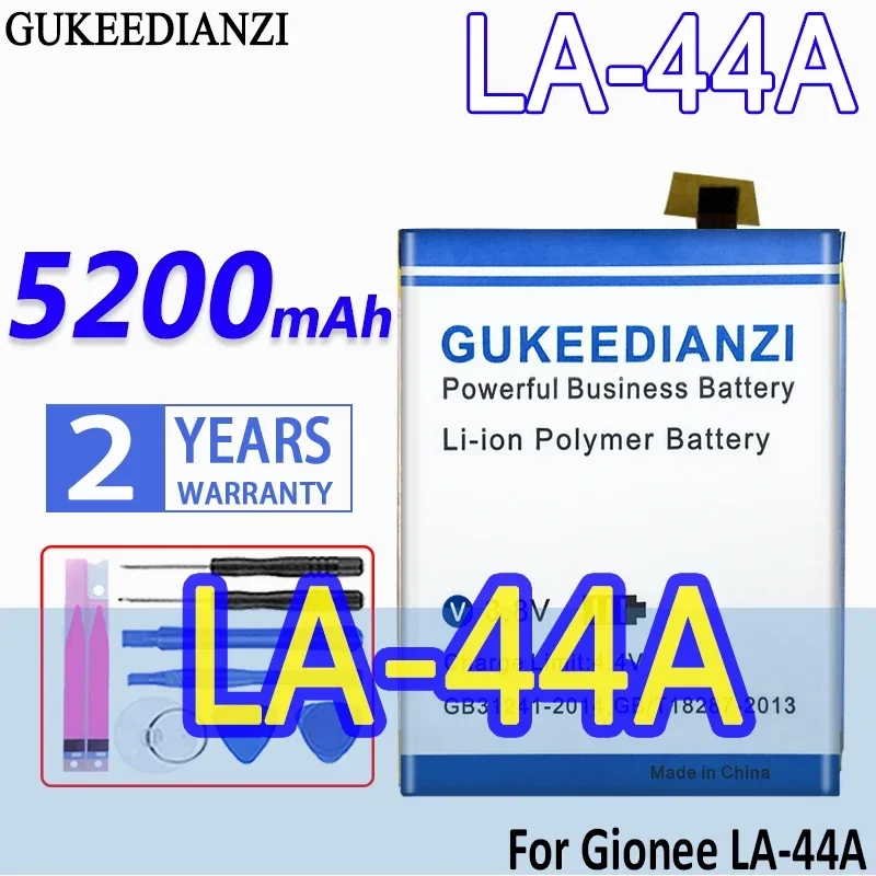 5200mAh Mobile Phone Battery for Gionee LA-44A, LA44A Replacement