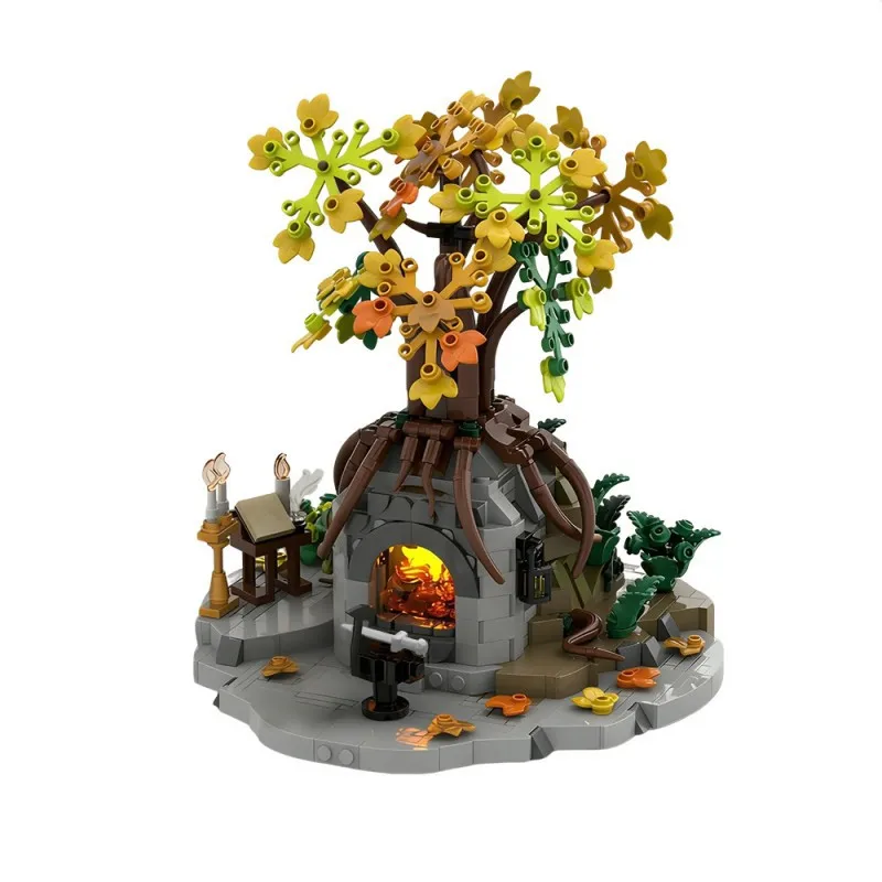 MOC puzzle DIY creative Nasir holy sword recast, Rivendell construction side notes bricks children love collection gifts