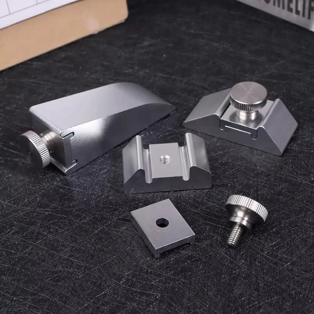 Aluminum Alloy Sandpaper Leather Edge Grinder Hand-held Sandpaper Holder Inner Corner Plane Polishing Sturdy DIY