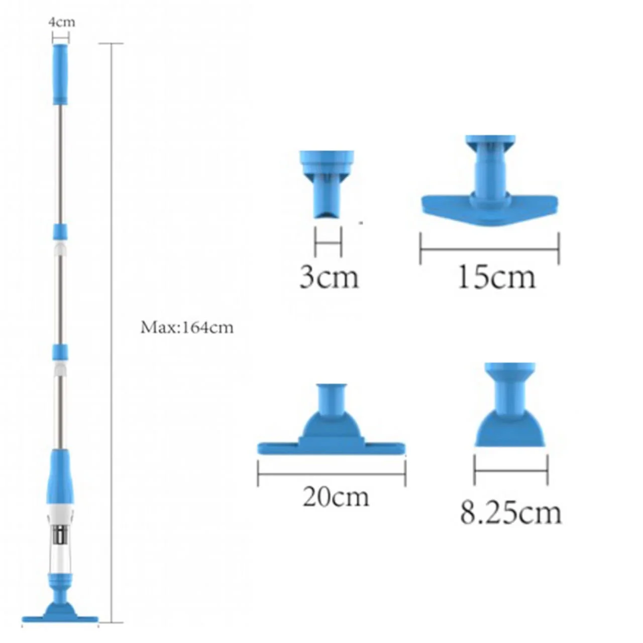 Perfect Premium Cordless Pool Sewage Suction Wireless Cleaning Vacuum Cleaner for Baby Hot Tub Fish Pool Underwater Vacuum Charg