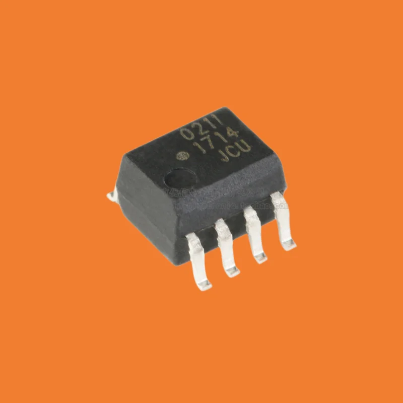 10pcs/Original genuine HCPL-0211-500E SOIC-8 high CMR wide VCC logic gate optocoupler chip