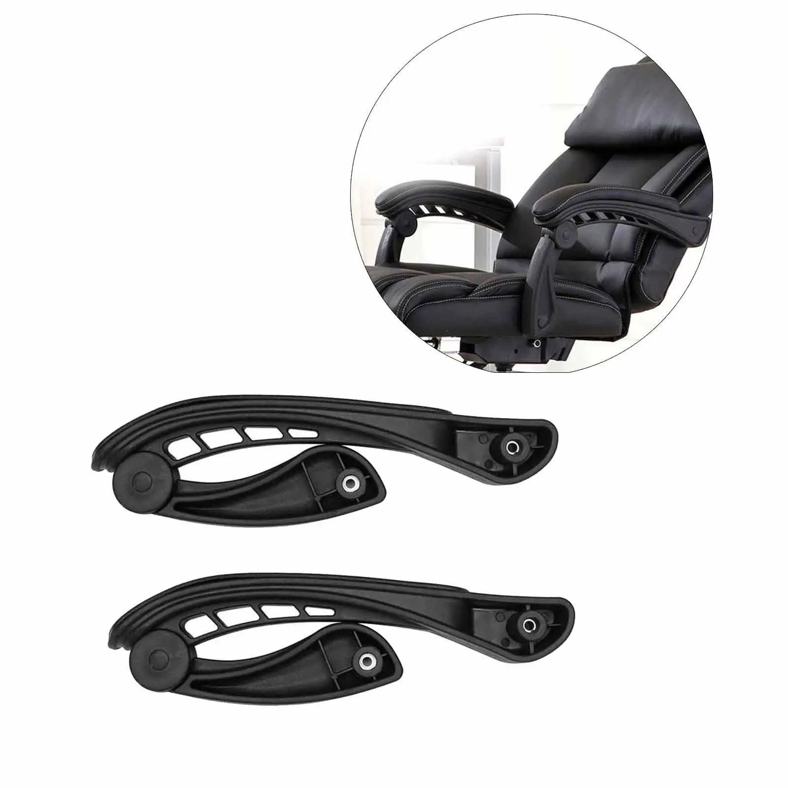 

Adjustable Armrest Replacement Set for Office Chair Swivel Chair Accessories Height Lift Cushion for Home Office
