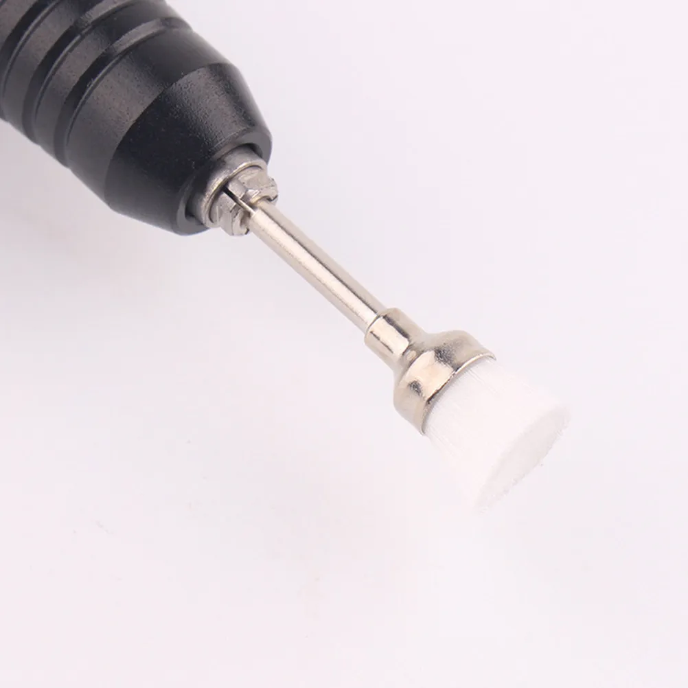 Cepillo limpiador de uñas, herramienta portátil para limpiar la suciedad durante el proceso de esmalte de uñas, tamaño pequeño, lo suficientemente fuerte como para no dañar la piel, 4 Uds.