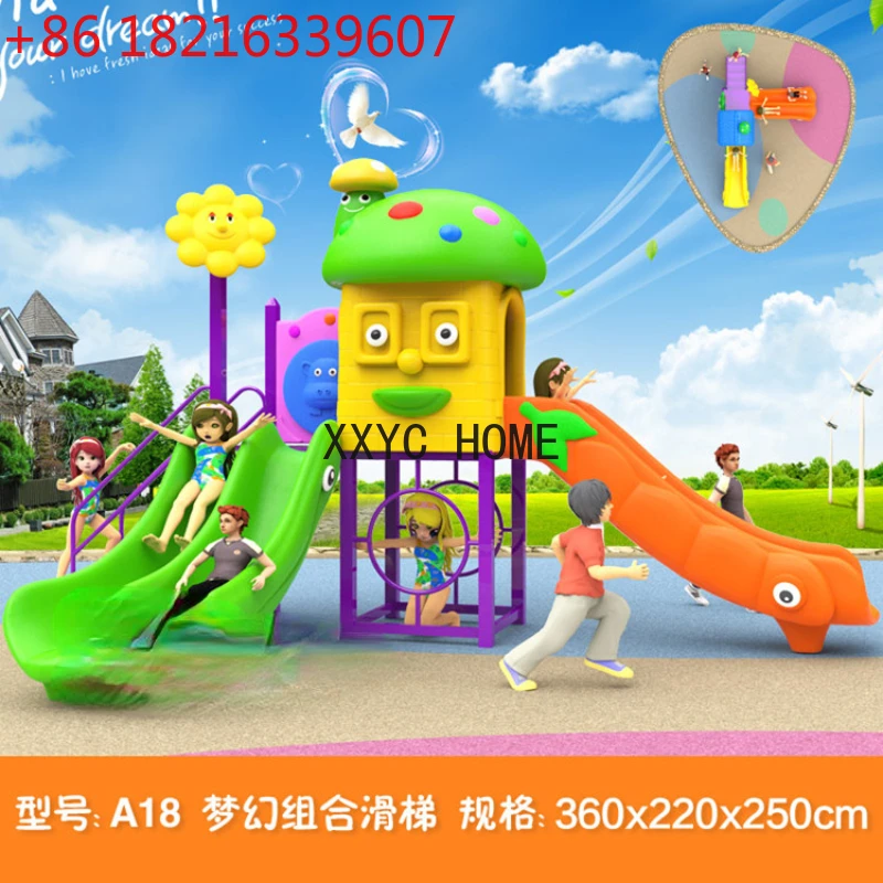 

Square Slide Children's Playground Outdoor Playground Multi-Functional Slide