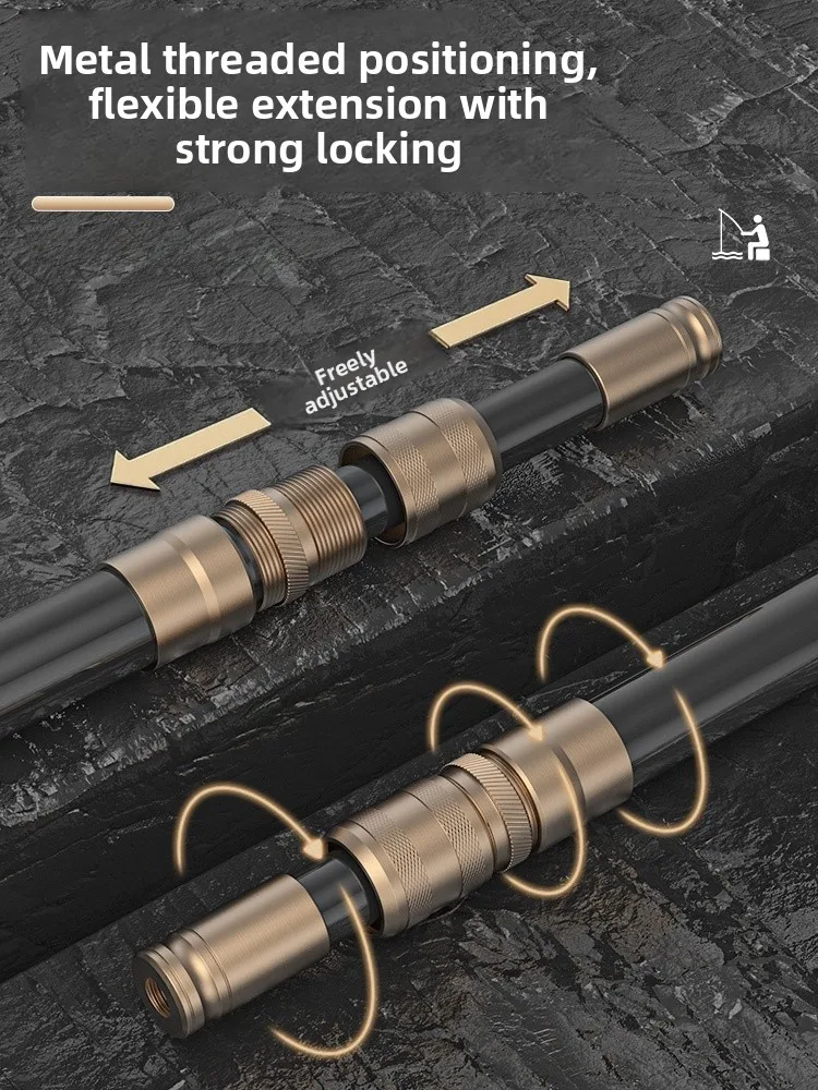 

Сверхлегкий сверхтвердый карбоновый набор сеток, выдвижная сетка для больших игр, сетка для извлечения, снаряжение для путешествий на открытом воздухе