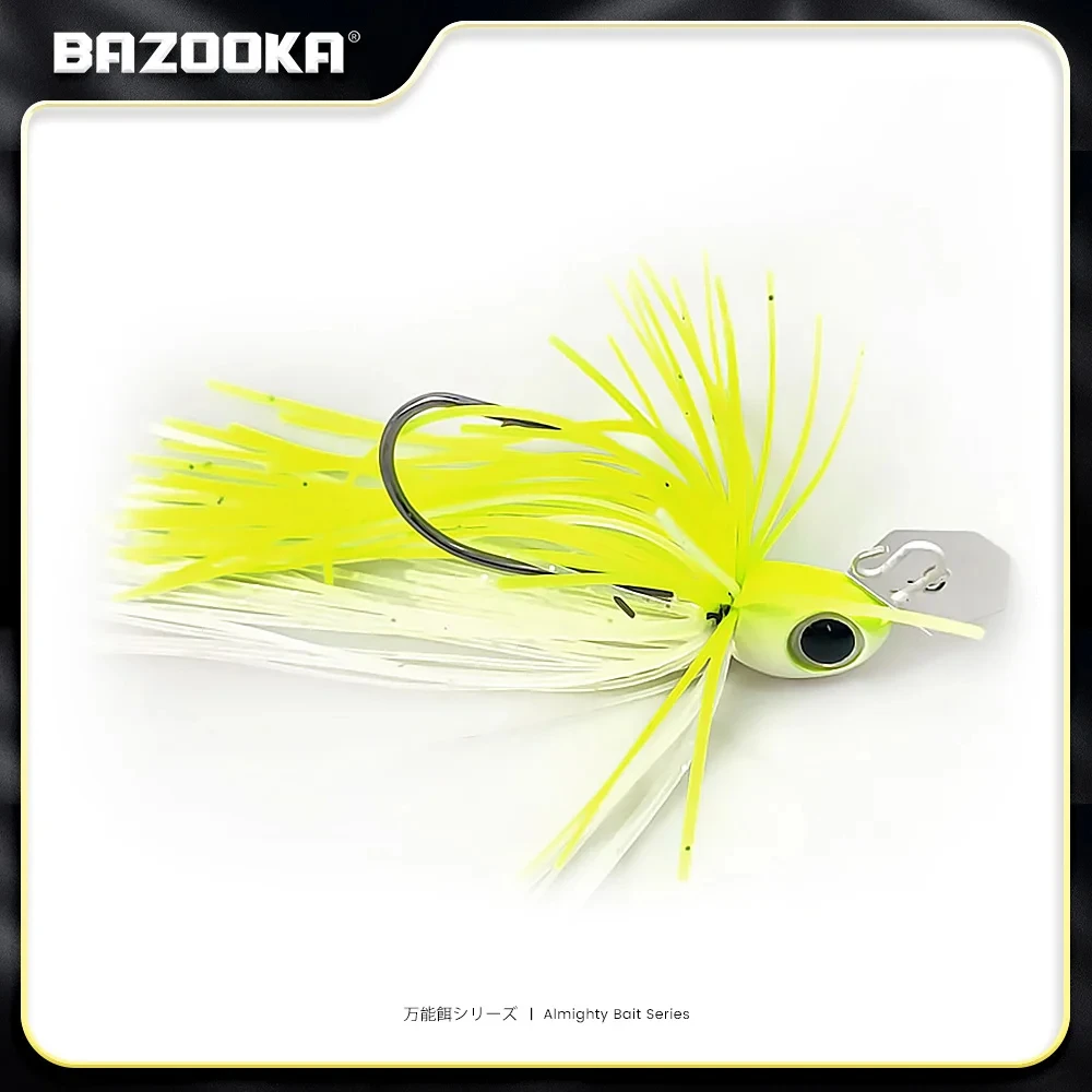 Bazooka Spinnerbait Draht Köder Angeln Köder Set Metall Spinner Haken Löffel Wobbler Künstliche Pailletten Bass Hecht Karpfen Eis Winter
