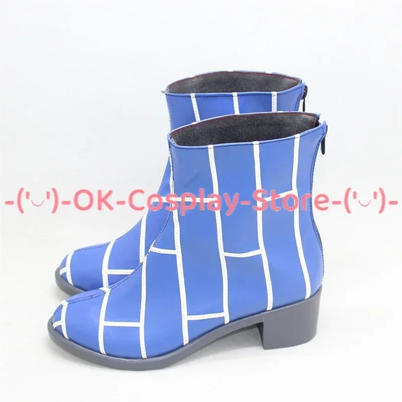 [حسب الطلب] جوجو مغامرة غريبة كوجوه جولين تأثيري أحذية أنيمي لعبة لعب الأدوار زي الدعامة كرنفال حفلة بولي Leather التمهيد الجلدي