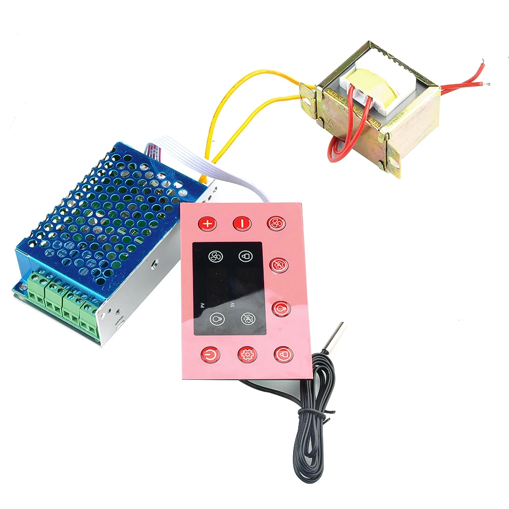 Ac220v inteligente casa de estimação controlador controle temperatura iluminação esterilização ventilação aquecimento refrigeração com bloqueio criança